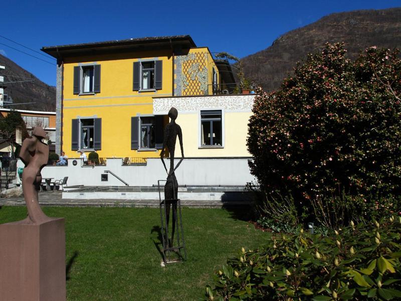 Ristorante Della Stazione Da Yanelo Bed and Breakfast Intragna Exteriör bild