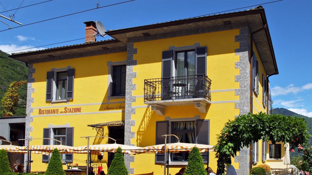 Ristorante Della Stazione Da Yanelo Bed and Breakfast Intragna Exteriör bild